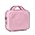 Cartoon Kids Suitcase Bag – Cute Yellow Smiley Face Hard Shell Trolley Luggage for Boys & Girls | Lightweight Travel Carry-On Vanity Bag with Handle | Durable Children's Travel Case (Pink)
